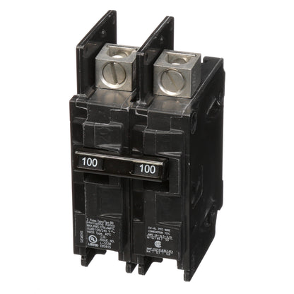 Siemens BQ2B100L Circuit Breaker | 240V 100A 2P 10kA@240V Feed-Thru BQ Series