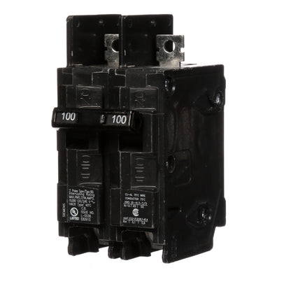 Siemens BQ2B100 Circuit Breaker | 120/240V 100A 2P 10kA@240V Bolt-on BQ Series