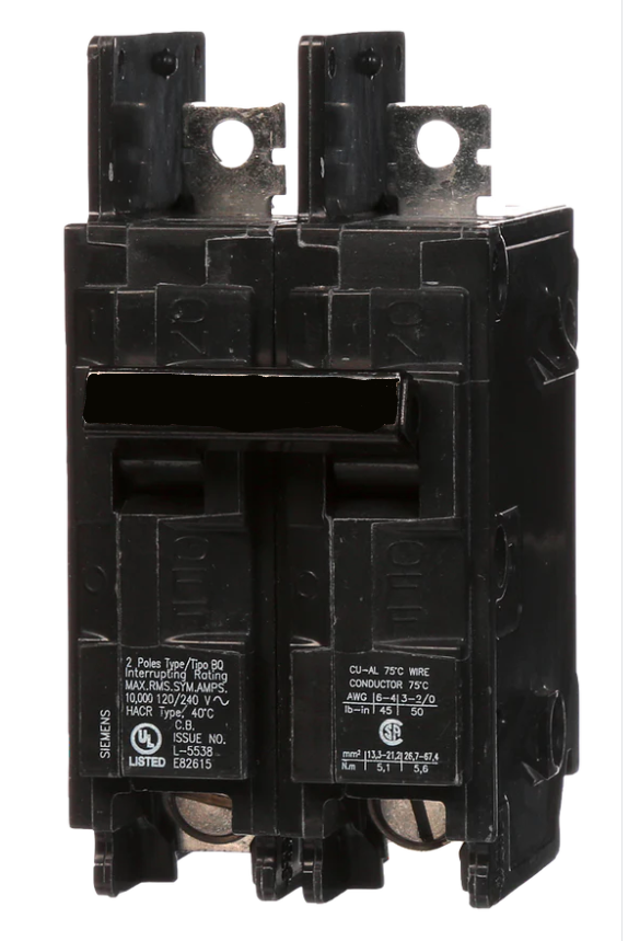 BQ2B110L Siemens Molded Case Circuit Breaker BQ Series 110A 240V - Essential Electric Supply