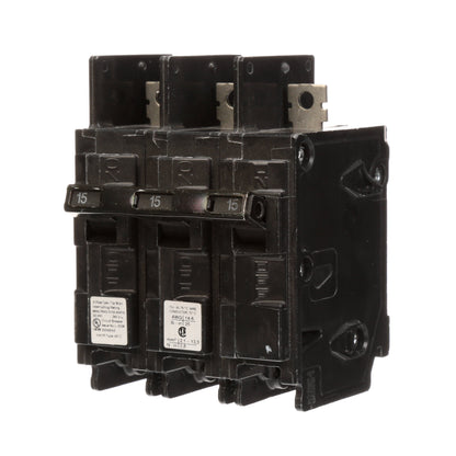 Siemens BQ3B015H Molded Case Circuit Breaker | 240V 15A 3P 22kA@240V Bolt-on BQ Series