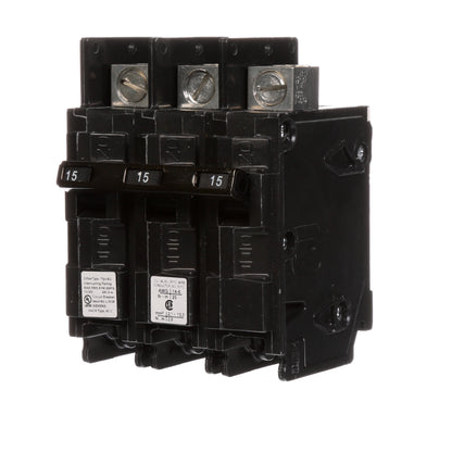 Siemens BQ3B015L Circuit Breaker | 240V 15A 3P 10kA@240V Feed-Thru BQ Series