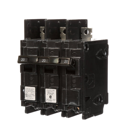 Siemens BQ3B020H Molded Case Circuit Breaker | 240V 20A 3P 22kA@240V Bolt-on BQ Series
