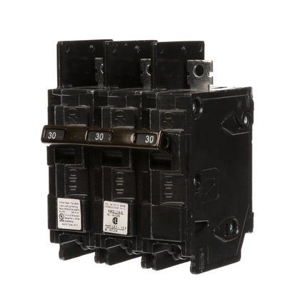 Siemens BQ3B030H Molded Case Circuit Breaker | 240V 30A 3P 22kA@240V Bolt-on BQ Series