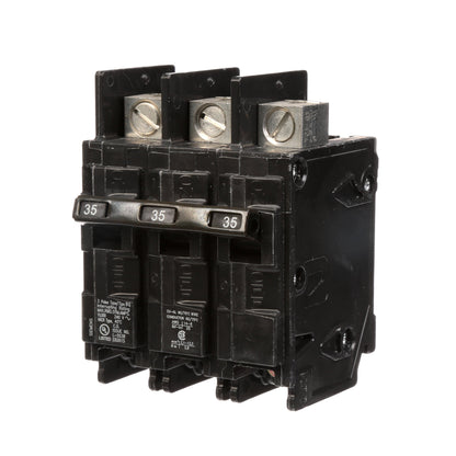 Siemens BQ3B035L Circuit Breaker | 240V 35A 3P 10kA@240V Feed-Thru BQ Series