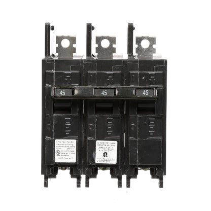 Siemens BQ3B045 Circuit Breaker | 240V 45A 3P 10kA@240V Bolt-on BQ Series