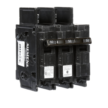 Siemens BQ3B050H Circuit Breaker | 240V 50A 3P 22kA@240V Bolt-on BQ Series