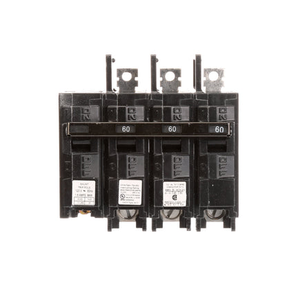 Siemens BQ3B06000S01 Molded Case Circuit Breaker | 240V 60A 3P 10kA@240V Bolt-on BQ Series