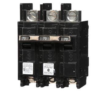 BQ3B070L Siemens Molded Case Circuit Breaker BQ Series 70A 240V - Essential Electric Supply