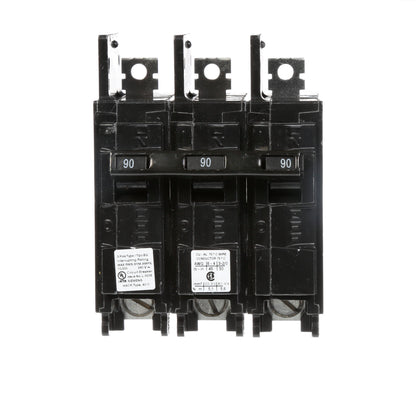 Siemens BQ3B090L Circuit Breaker | 240V 90A 3P 10kA@240V Feed-Thru BQ Series