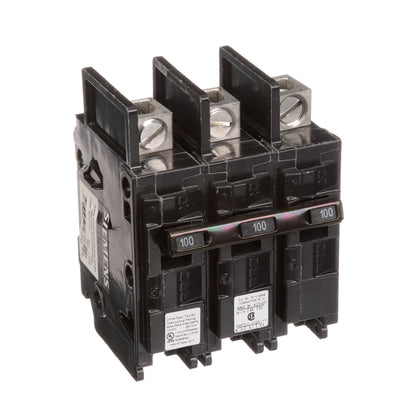 Siemens BQ3B100L Circuit Breaker | 240V 100A 3P 10kA@240V Feed-Thru BQ Series