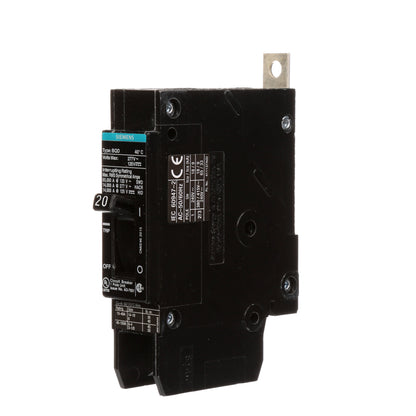 Siemens BQD120 Circuit Breaker | 277V 20A 1P 14kA@277V Bolt-on BQD Series