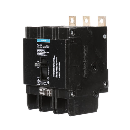 Siemens BQD3100 Molded Case Circuit Breaker | 480V 100A 3P 14kA@480V Bolt-on BQD Series