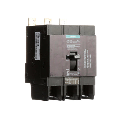 Siemens BQD360 Circuit Breaker | 480VAC 60A 3P 14kA@480V Bolt-on BQD Series