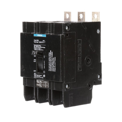 Siemens BQD370 Circuit Breaker | 480V 70A 3P 14kA@480V Bolt-on BQD Series