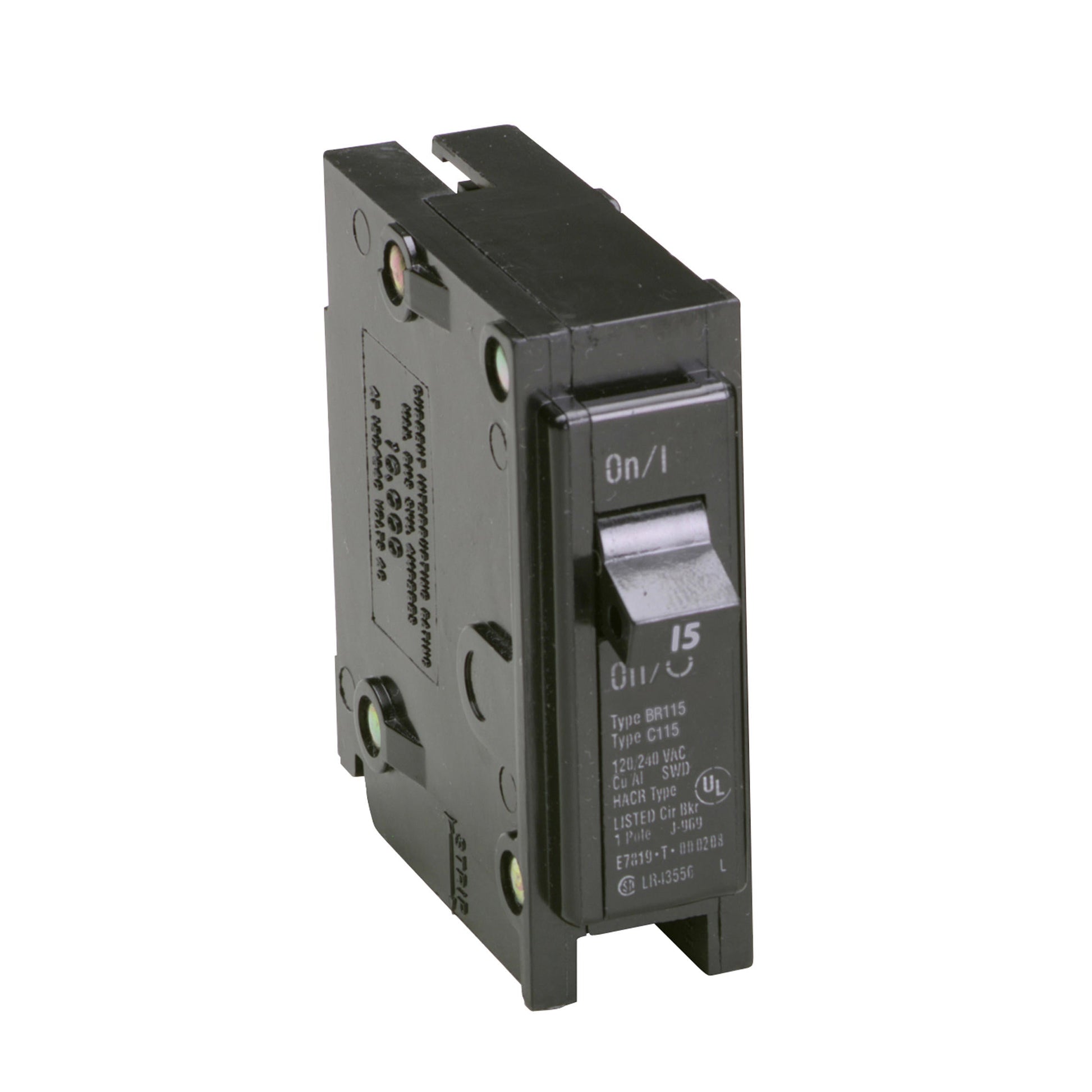 BR115 - Bryant/ Eaton/ Cutler Hammer/ Westinghouse Plug-In 15 Amp 1 Pole Circuit Breaker - Essential Electric Supply