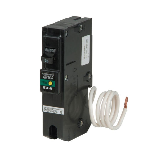 BR120CAF - Eaton Plug-In 120V 20A 1 pole circuit breaker 10kA@120V - Essential Electric Supply