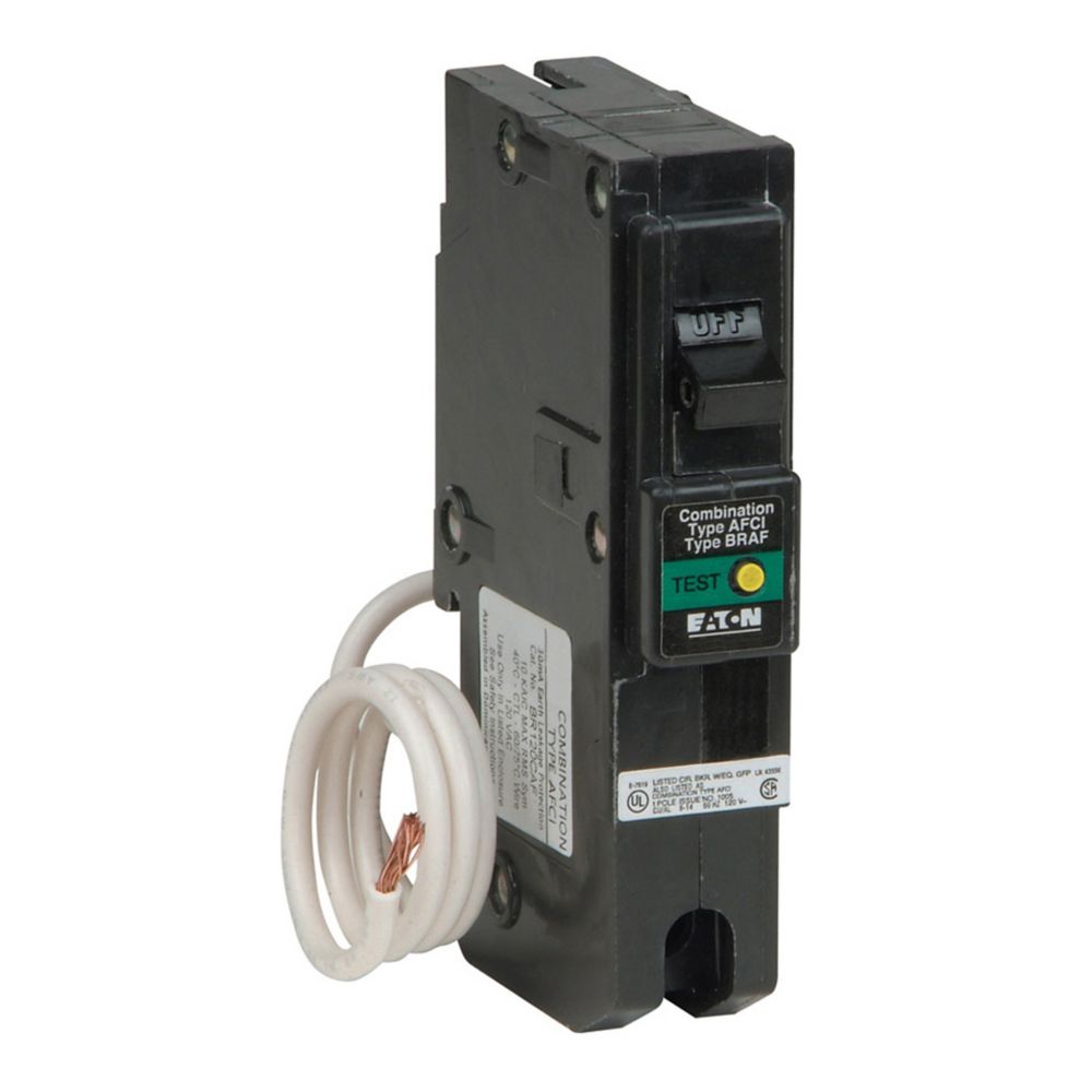 BR120CAF - Eaton Plug-In 120V 20A 1 pole circuit breaker 10kA@120V - Essential Electric Supply