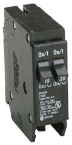 BR1520 - Bryant/ Westinghouse/ Cutler Hammer/ Eaton Plug-In 20 Amp 1 Pole Circuit Breaker - Essential Electric Supply