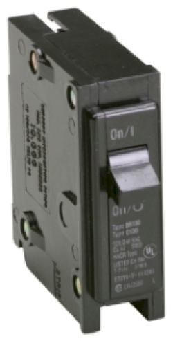 BR125 - Eaton/ Westinghouse/ Bryant/ Cutler Hammer Plug-In 25 Amp 1 Pole Circuit Breaker - Essential Electric Supply