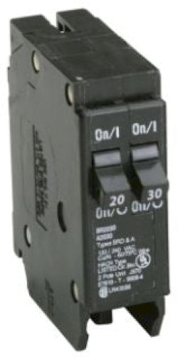 Eaton BR2030 Circuit Breaker | 120V 30A 1P 10kA@120V Plug-In BR Series