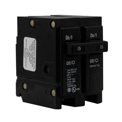 Eaton BR220H Circuit Breaker | 240V 20A 2P 10kA@240V Plug-In