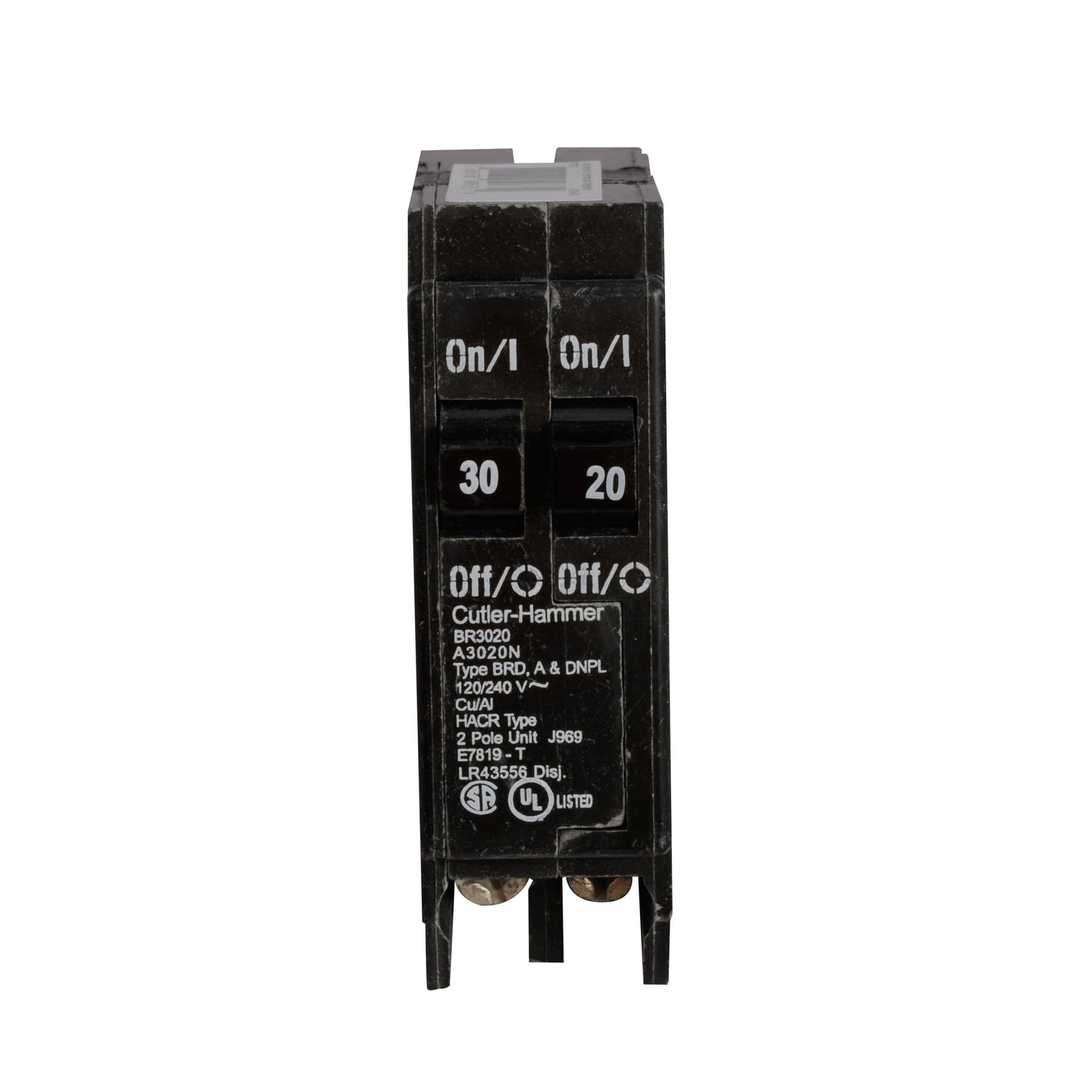 Westinghouse BR3020 Circuit Breaker | BR Series BR 120V 30A