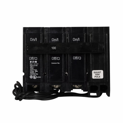 Cutler Hammer BR3100ST Circuit Breaker | 240V 100A 3P 10kA@240V Plug-In BR Series