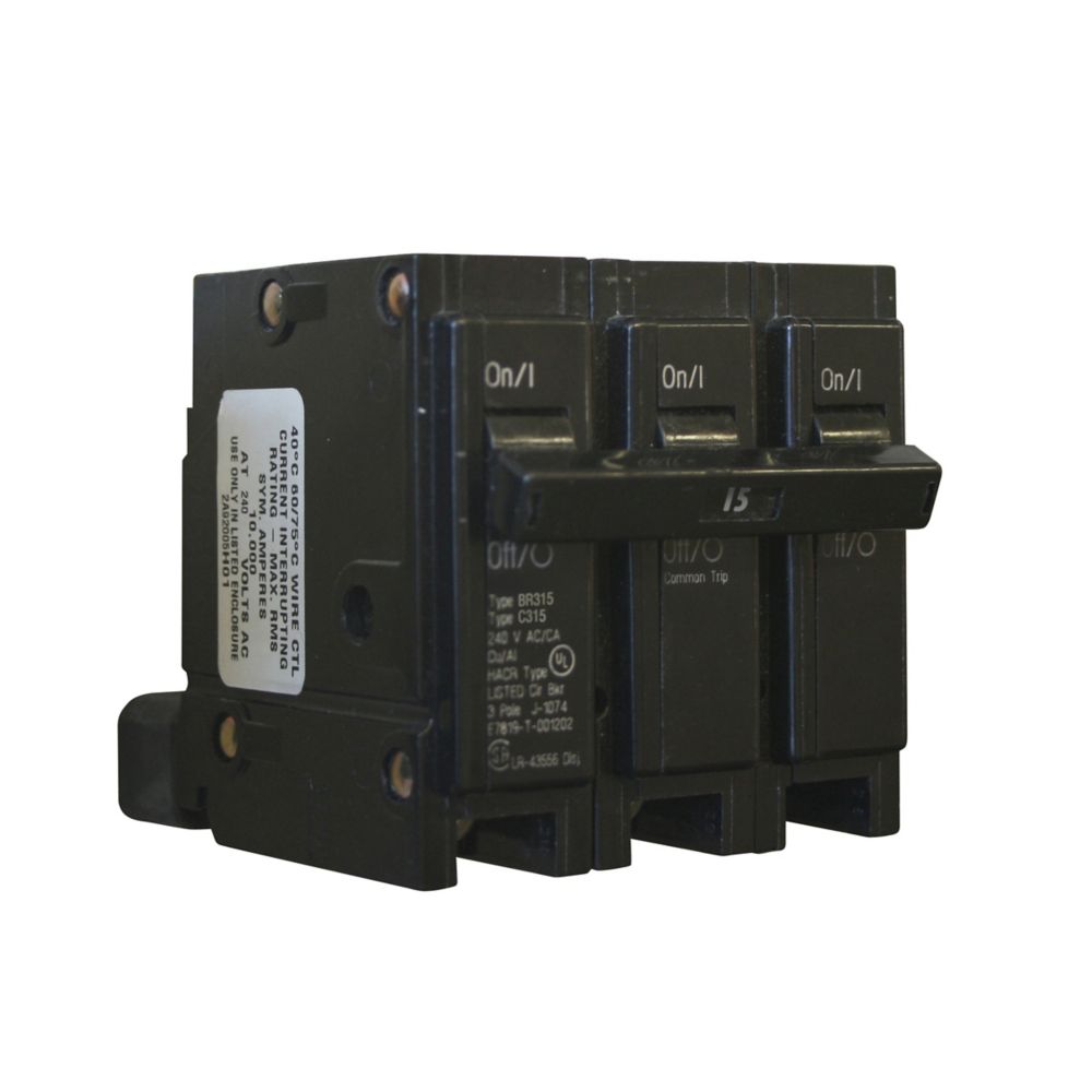 Eaton BR-315 Circuit Breaker Load Center