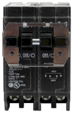 BR415 - Cutler Hammer Plug-In 15 Amp 4 Pole Circuit Breaker - Essential Electric Supply