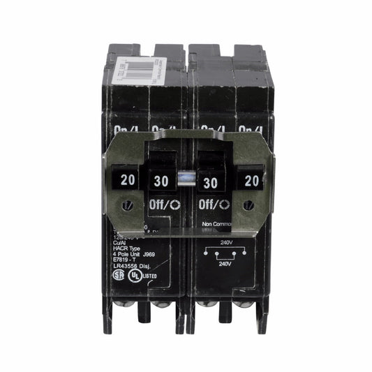 BRDC230240 - Cutler Hammer Plug-In 240V 40A 2 pole circuit breaker 10kA@240V - Essential Electric Supply