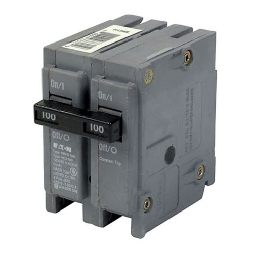 Eaton BRH2100BP50 Circuit Breaker | 240V 100A 2P 22kA@240V Plug-In BR Series