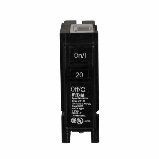BRHH120 - Cutler Hammer Plug-In 20 Amp 1 Pole Circuit Breaker - Essential Electric Supply