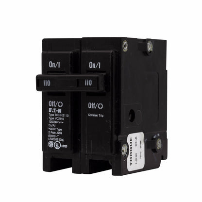 Cutler Hammer BRHH2110 Circuit Breaker | 240V 110A 2P 42kA@240V Plug-In BR Series