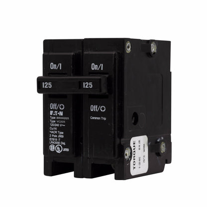 Cutler Hammer BRHH2125 Circuit Breaker | 240V 125A 2 Pole 42kA@240V BR Series