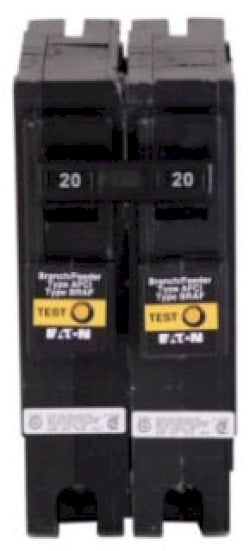 BRL220AFIT - Cutler Hammer Plug-In 20 Amp 2 Pole Circuit Breaker - Essential Electric Supply
