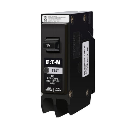Eaton, Cutler Hammer BRP115GF Circuit Breaker | BR Series BRP 120V 15A
