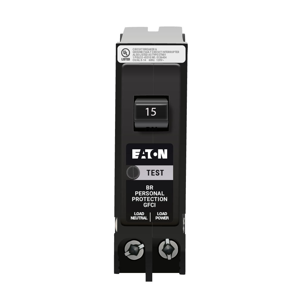 Eaton, Cutler Hammer BRP115GF Circuit Breaker | BR Series BRP 120V 15A