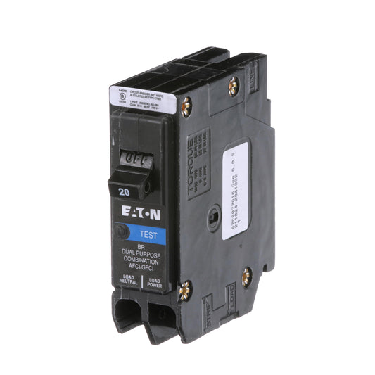 BRP120DF - Cutler Hammer Plug-In 20 Amp 1 Pole Circuit Breaker - Essential Electric Supply