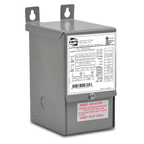Hammond Power Solutions C1FC10WE Transformer 100VA 120/240V Fortress