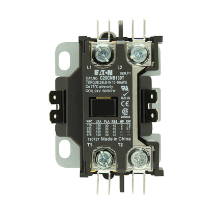 C25CNB125B Cutler Hammer C25 Series Contactor 600V 25A 240V Coil - Essential Electric Supply