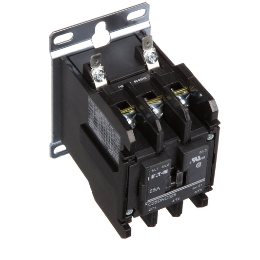 Cutler Hammer C25DNC325A Contactor | 3P 3PH 600V 25A 120V C25 Series
