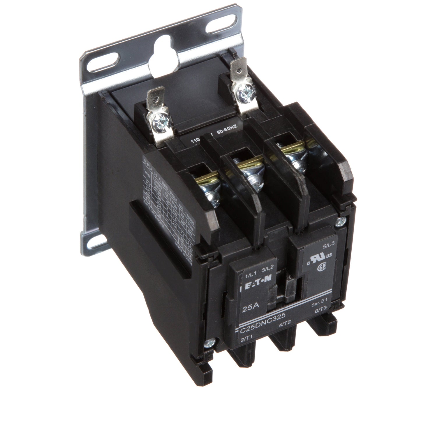 Cutler Hammer C25DNC325A Contactor | 3P 3PH 600V 25A 120V C25 Series