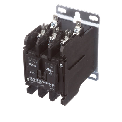Cutler Hammer C25DND325T Contactor | 3P 3PH 600V 25A 24V C25 Series