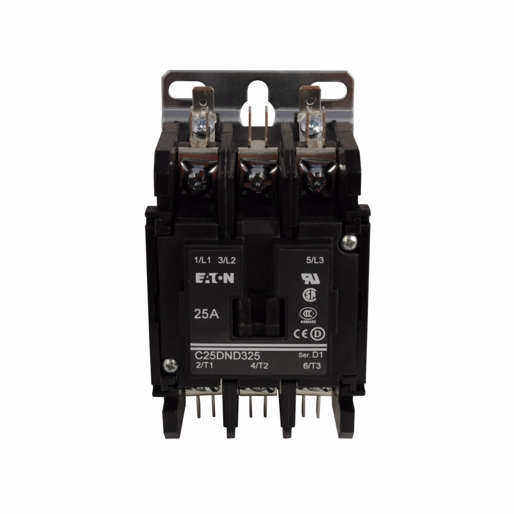 Cutler Hammer C25DND330C Contactor 3 pole 3 phase 600V 30A 440V coil C25 Series