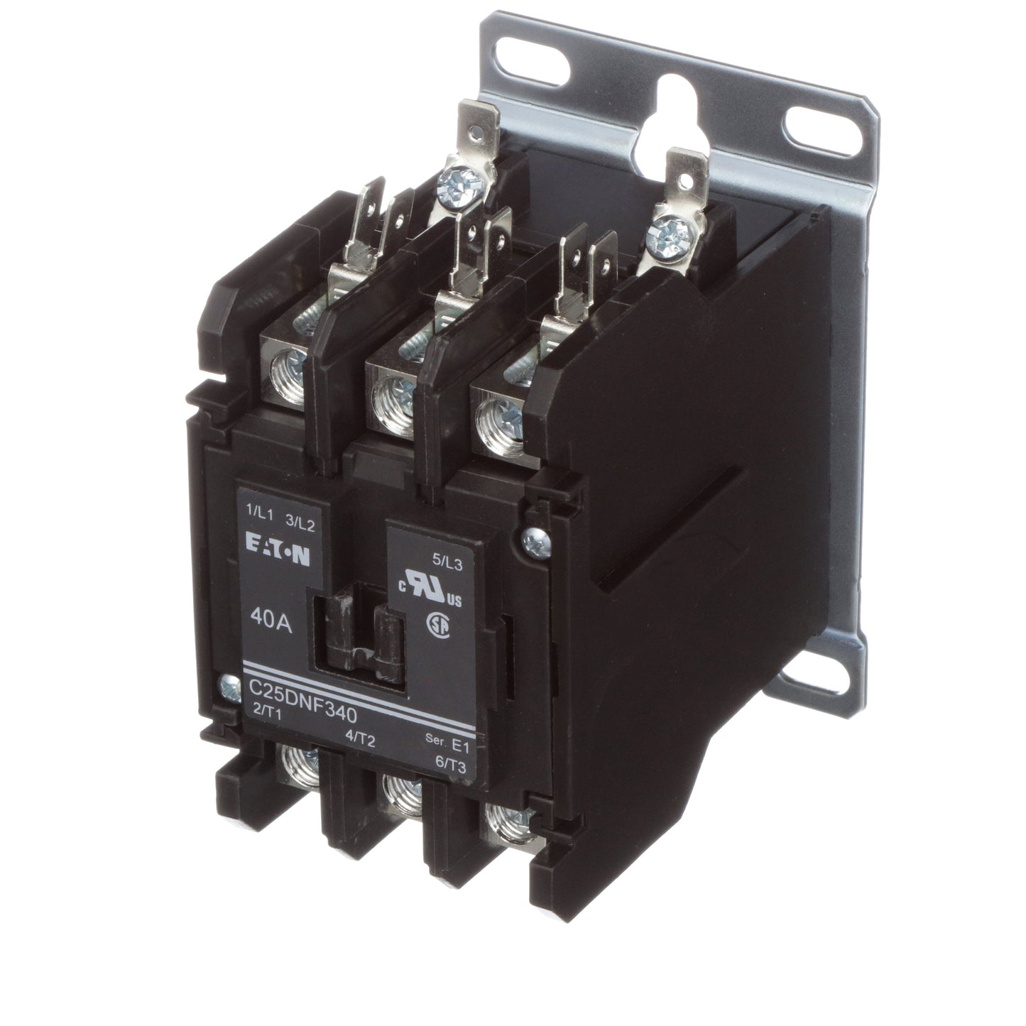 Cutler Hammer C25DNF340T Contactor | 3P 3PH 600V 40A 24V C25 Series
