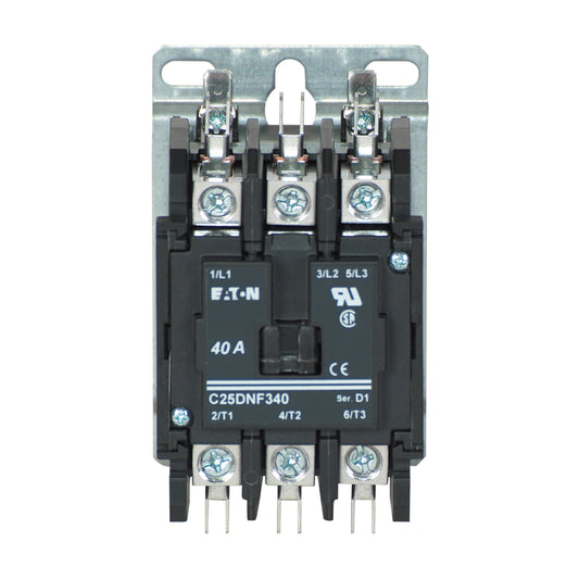 C25DNF350B Cutler Hammer C25 Series Contactor 600V 50A 240V Coil - Essential Electric Supply