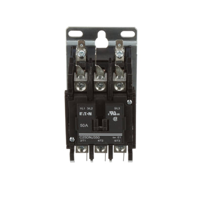Cutler Hammer C25DNJ350A Contactor | 3P 3PH 600V 50A 110V Coil C25 Series