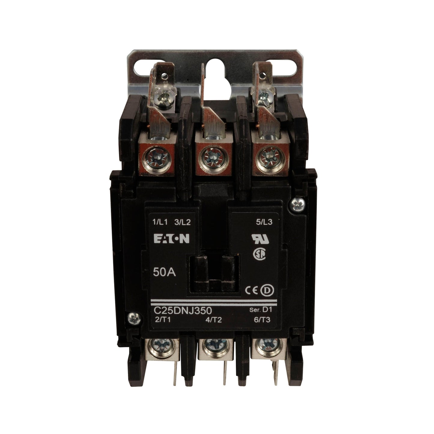 C25DNJ350H Cutler Hammer C25 Series Contactor 600V 50A 277V Coil - Essential Electric Supply