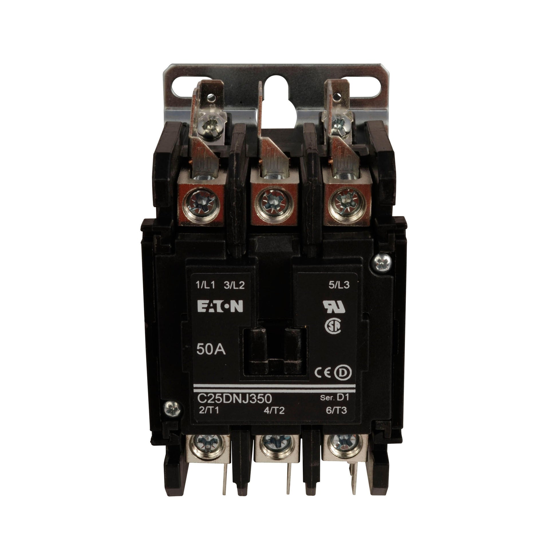 C25DNJ350H Cutler Hammer C25 Series Contactor 600V 50A 277V Coil - Essential Electric Supply