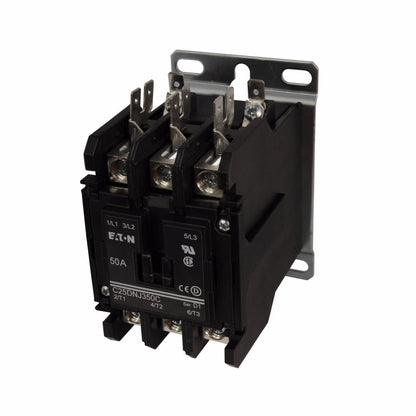 Cutler Hammer C25DNJ350C Contactor | 3P 3Ph 600V 50A 440V Coil C25 Series